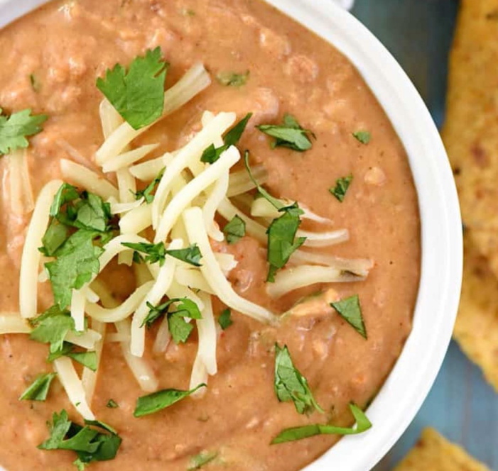 Refried Beans for tacos recipe vegan gluten free