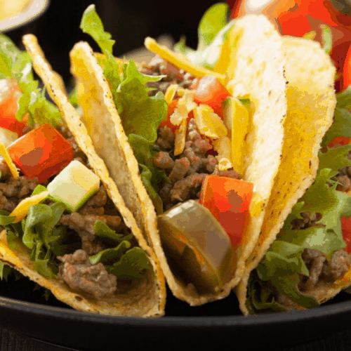 meatless taco, vegan, vegetarian friendly