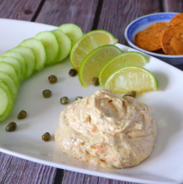 Cream Cheese Salmon Dip Dairy Free