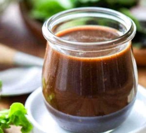 No Oil Balsamic Date Dressing