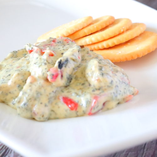 vegan cream cheese seafood dip dairy free recipe