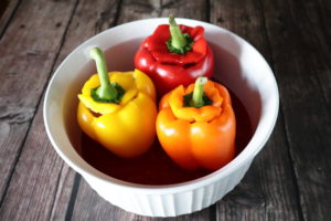 Hearty stuffed Bell Peppers Recipe Vegan Gluten Free