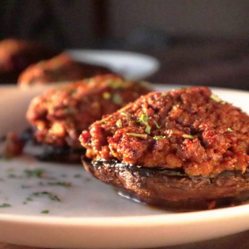 Stuffed Portobello Mushrooms Recipe Vegan Gluten Free