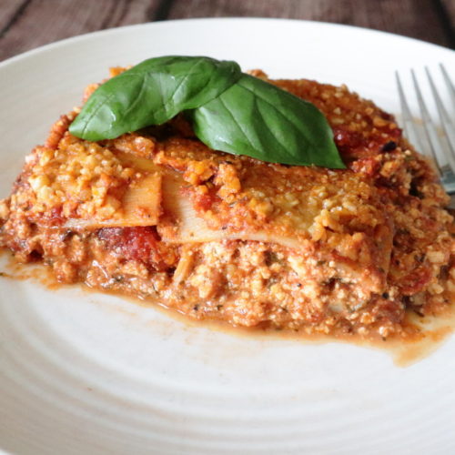 Tasty Heart of Palm Lasagna Recipe Vegan gluten free