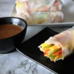 Fresh spring rolls with sweet and sour sauce recipe vegan gluten free