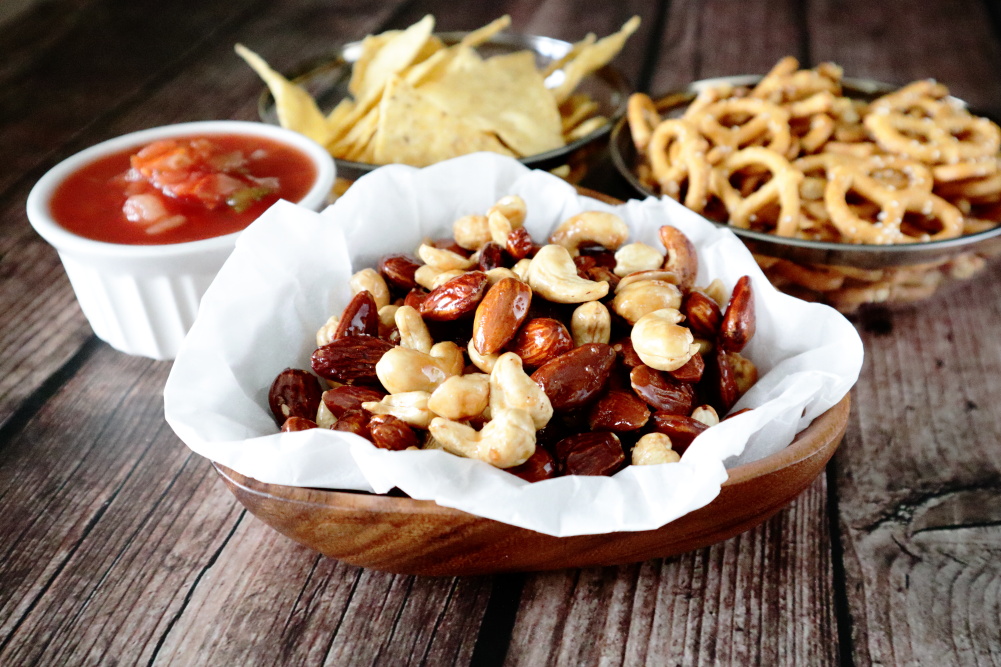 Crunchy Maple Covered Nuts Recipe Vegan Gluten Free