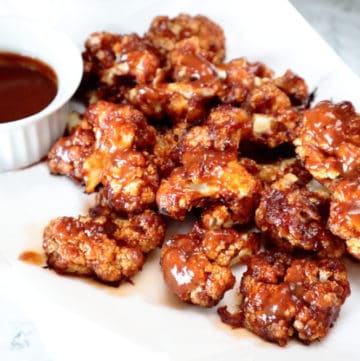 Sweet and sour cauliflower bites recipe vegan gluten free