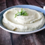 Buttery garlic mashed cauliflower recipe vegan gluten free