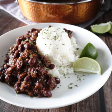 Caribbean Spicy Jerk Beans Recipe plant based gluten free