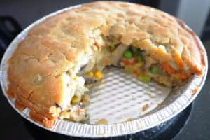 Easy Vegetable pot pie gluten free recipe
