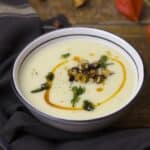 creamy white bean soup diary-free gluten-free healthy recipe